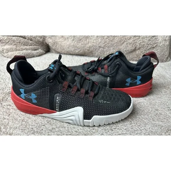 Under Armour Women's Reign 6 Training Shoes Size 8.5 Black New - Picture 2 of 14